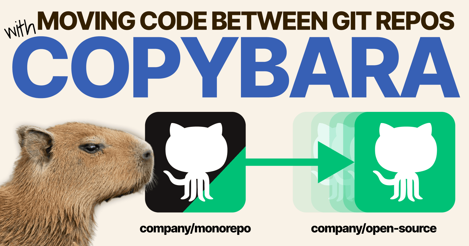 Moving code between GIT repositories with Copybara
