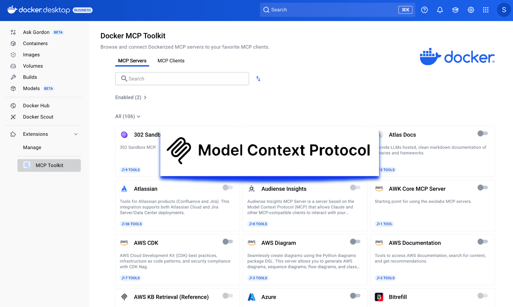 Docker MCP Catalog: Finding the Right AI Tools for Your Project